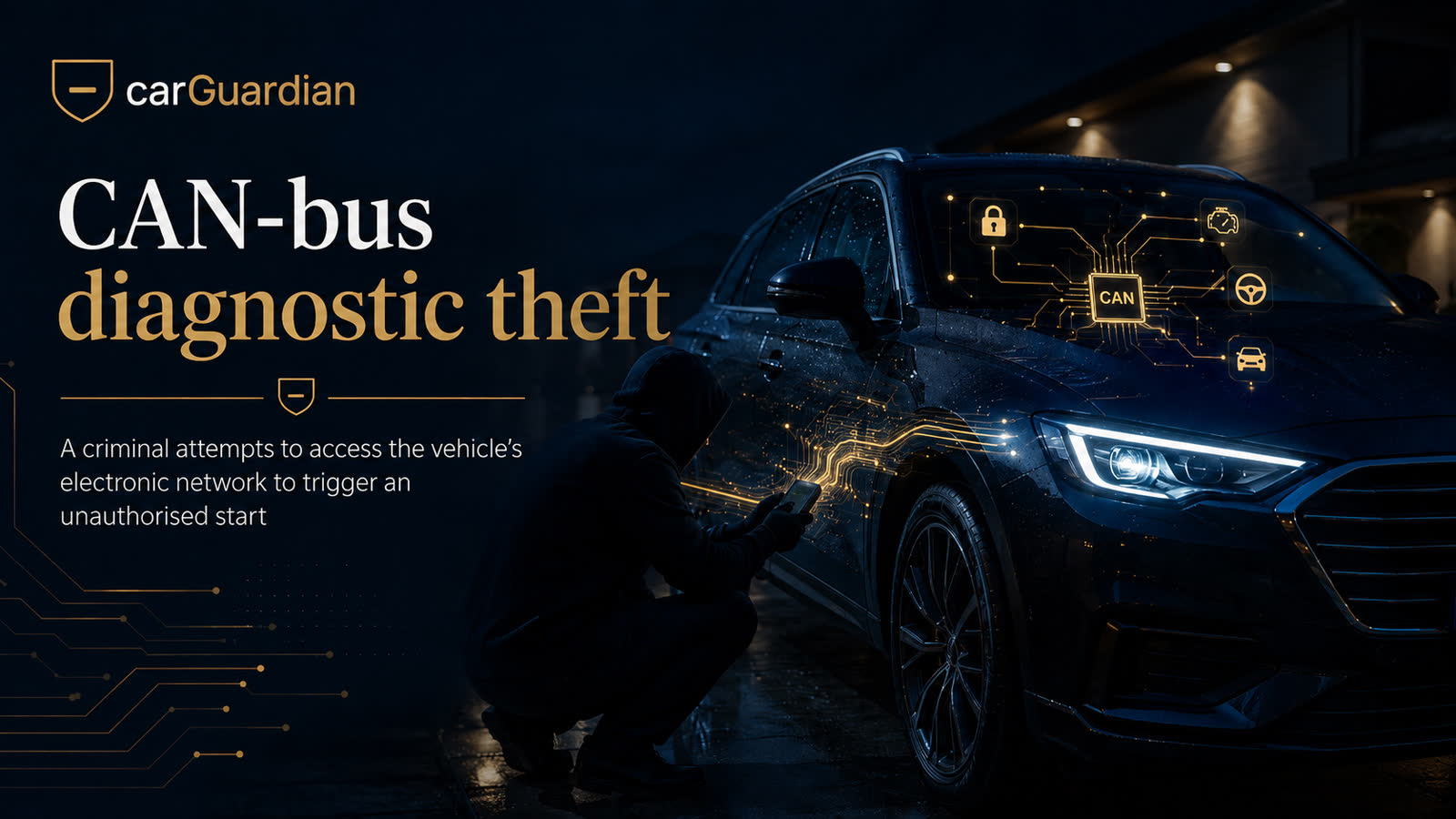 CAN-bus injection — a dealer diagnostic tool plugs into the OBD port and programs a brand-new key the factory immobiliser accepts as authentic